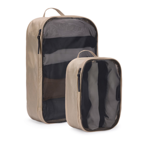 Thule 2pc Small & Medium Packing Cube Set - Gentle Beige (Travel Organiser Bags)