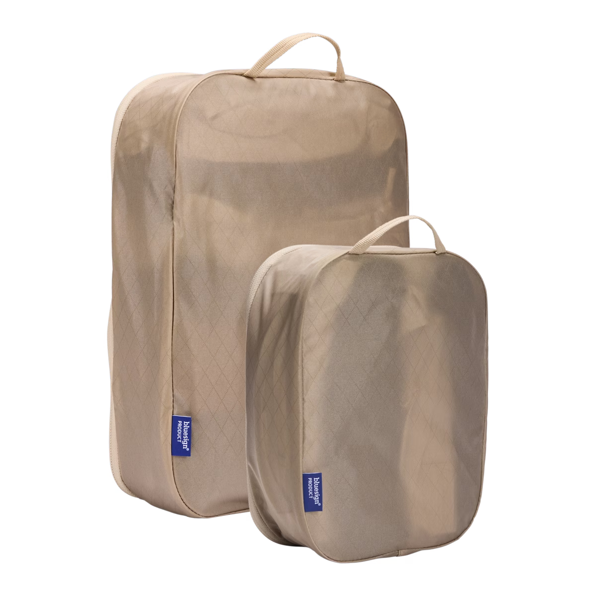 Thule 2pc Small & Medium Packing Cube Set - Gentle Beige (Travel Organiser Bags)