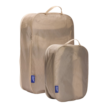 Thule 2pc Small & Medium Packing Cube Set - Gentle Beige (Travel Organiser Bags)