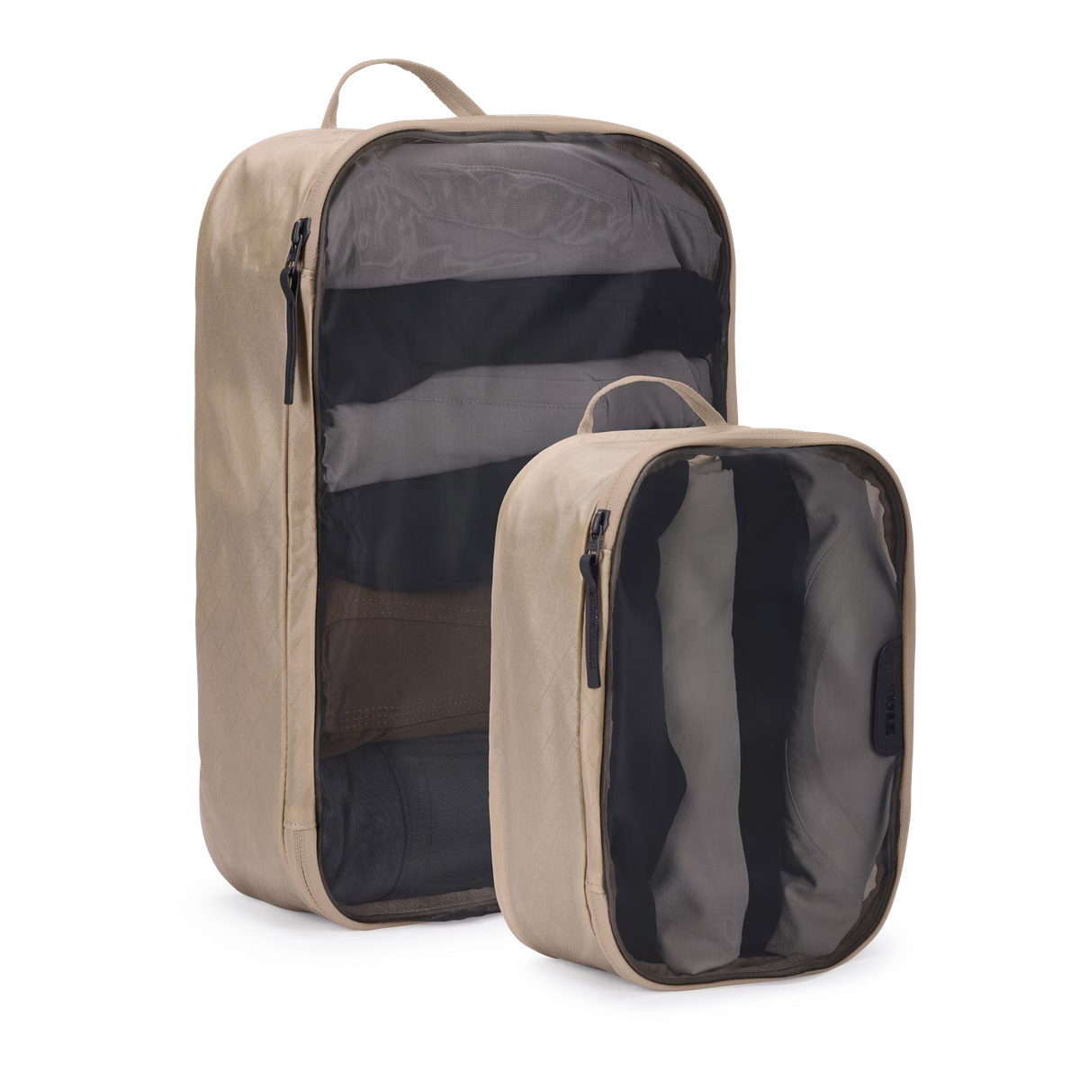 Thule 2pc Small & Medium Packing Cube Set - Gentle Beige (Travel Organiser Bags)