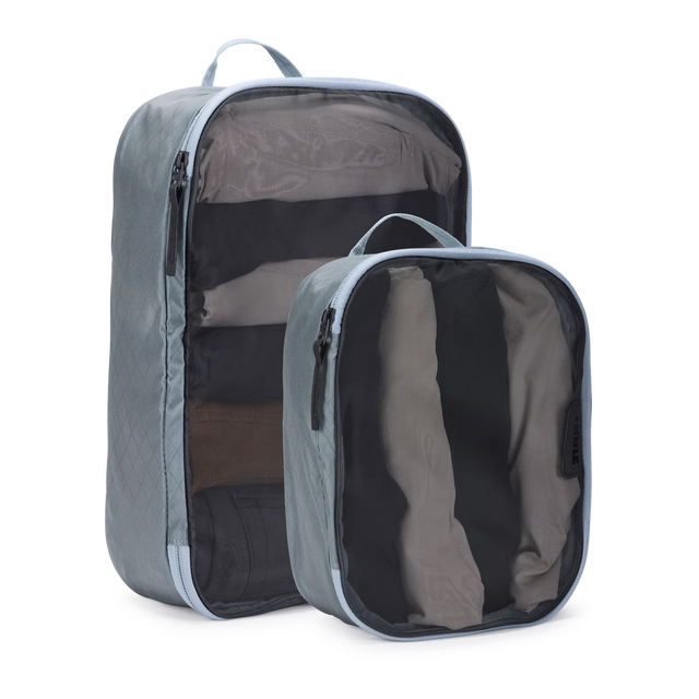 Thule 2pc Small & Medium Packing Cube Set - Pond Grey (Travel Organiser Bags)