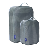 Thule 2pc Small & Medium Packing Cube Set - Pond Grey (Travel Organiser Bags)