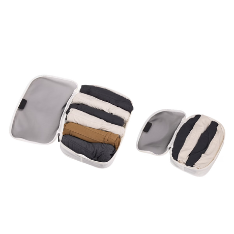 Thule 2pc Small & Medium Packing Cube Set - White (Travel Organiser Bags)