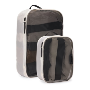 Thule 2pc Small & Medium Packing Cube Set - White (Travel Organiser Bags)
