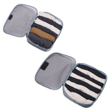 Thule 4pc Family Packing Cube Set (2x Medium & 2x Large) - Pond Grey/White (Travel Organiser Bags)