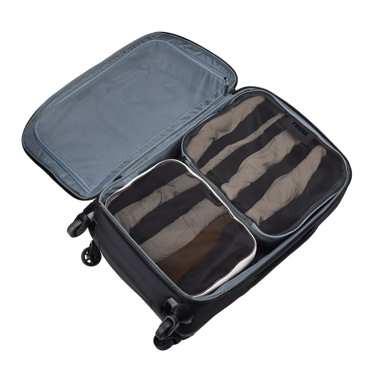 Thule 4pc Family Packing Cube Set (2x Medium & 2x Large) - Pond Grey/White (Travel Organiser Bags)