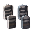 Thule 4pc Family Packing Cube Set (2x Medium & 2x Large) - Pond Grey/White (Travel Organiser Bags)