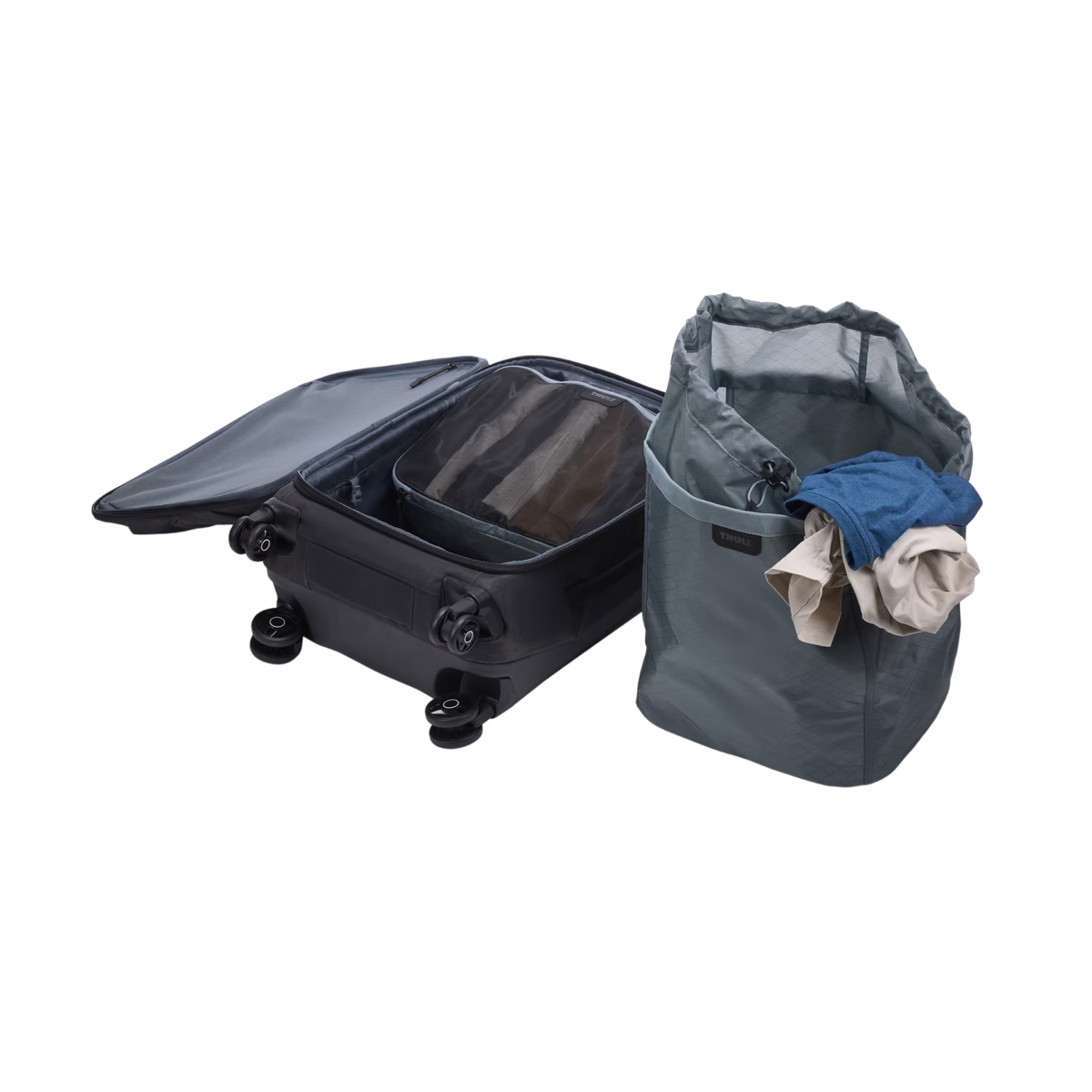 Thule Travel Laundry Bag - Pond Grey (Packable Carry-On Organiser)