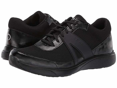 Alegria Womens Qarma Walking Shoes Sneakers Runners - Black Swell 