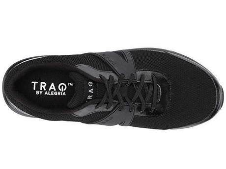 Alegria Womens Qarma Walking Shoes Sneakers Runners - Black Swell 