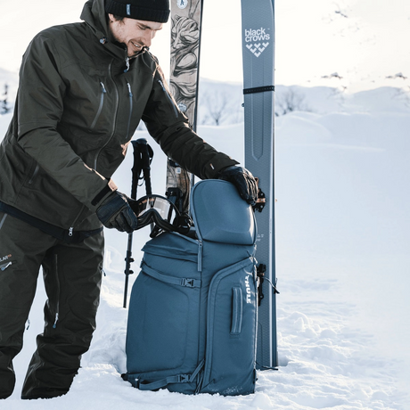 Thule 60L RoundTrip Ski Boot Backpack - Dark Slate (Snow Gear Bag)