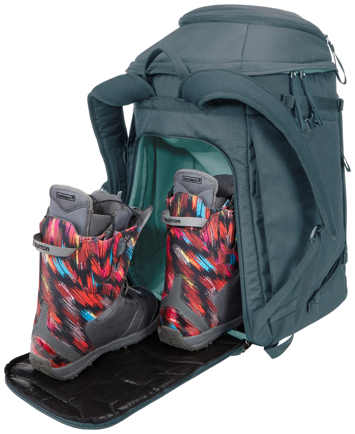 Thule 60L RoundTrip Ski Boot Backpack - Dark Slate (Snow Gear Bag)