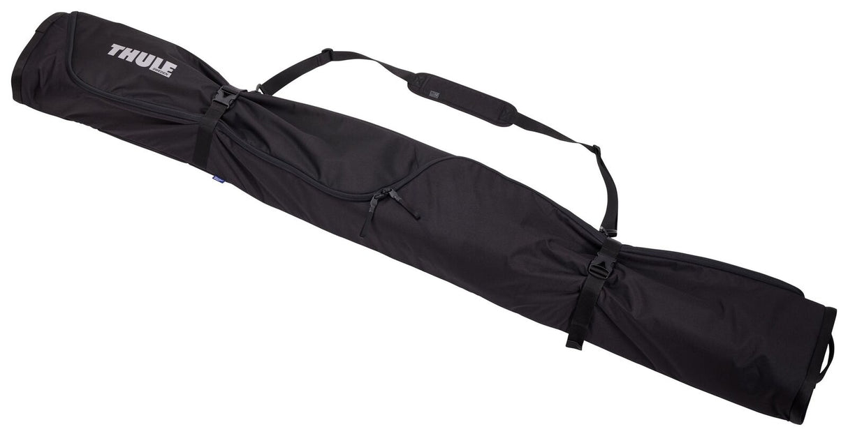THULE 192cm RoundTrip Ski Padded Bag Holds 1 Pair Alpine or 2 Nordic Skis in Black