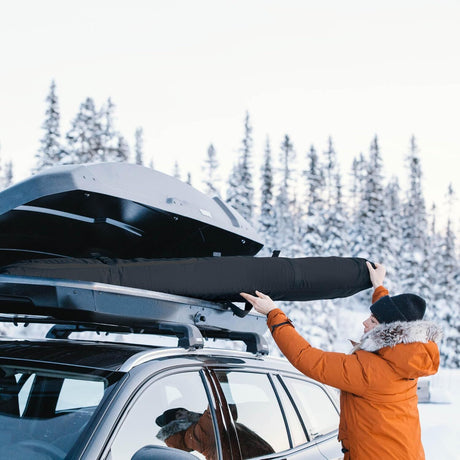 Thule RoundTrip 165cm Snowboard Padded Bag - Black/Wood Thrush (w/ Boot Storage)