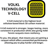 Volkl V-Cell 10 Tennis Racquet 320g - Unstrung