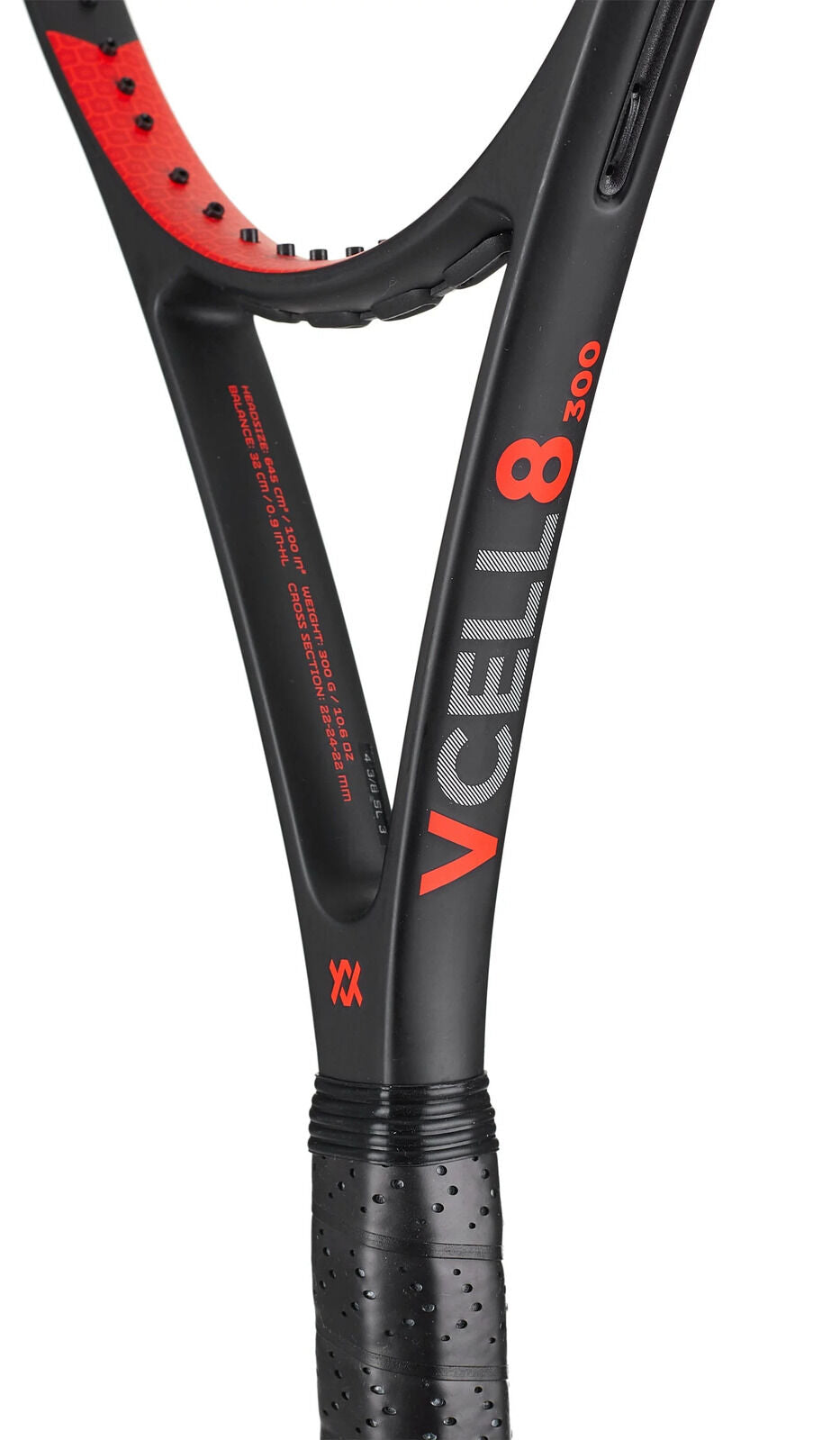 Volki Racket Volkl V-Cell 8 Tennis Racquet 300g - Unstrung (Racket) – Boutique Retailer