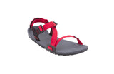 Xero Kids Z-Trail Barefoot Hiking Sandals - Charcoal/Red Pepper (Zero Drop)