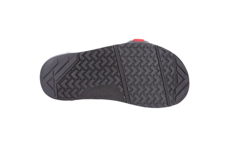 Xero Kids Z-Trail Barefoot Hiking Sandals - Charcoal/Red Pepper (Zero Drop)