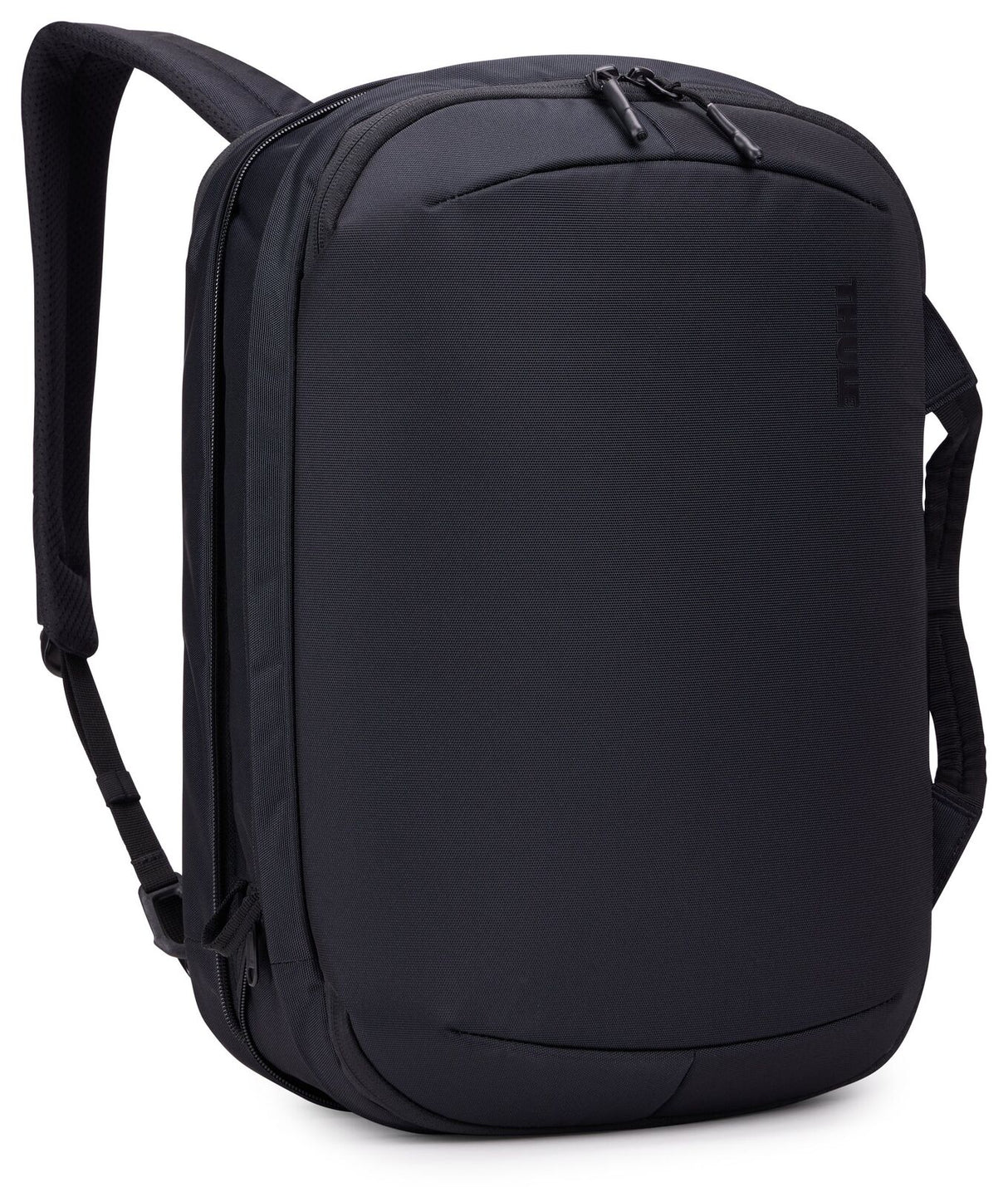 THULE Subterra 15–23L Hybrid Travel Bag Expandable Backpack w/ 16" Laptop Sleeve in Black