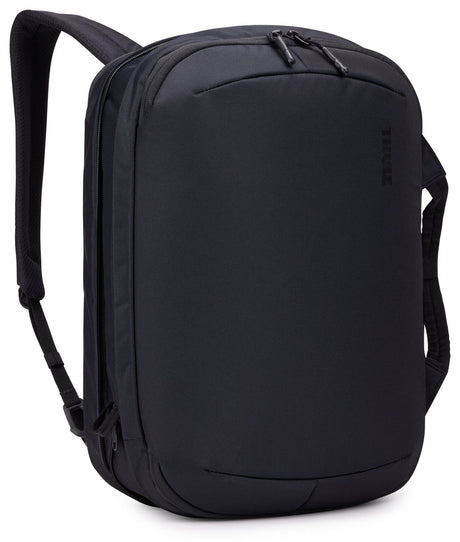 THULE Subterra 15–23L Hybrid Travel Bag Expandable Backpack w/ 16" Laptop Sleeve in Black