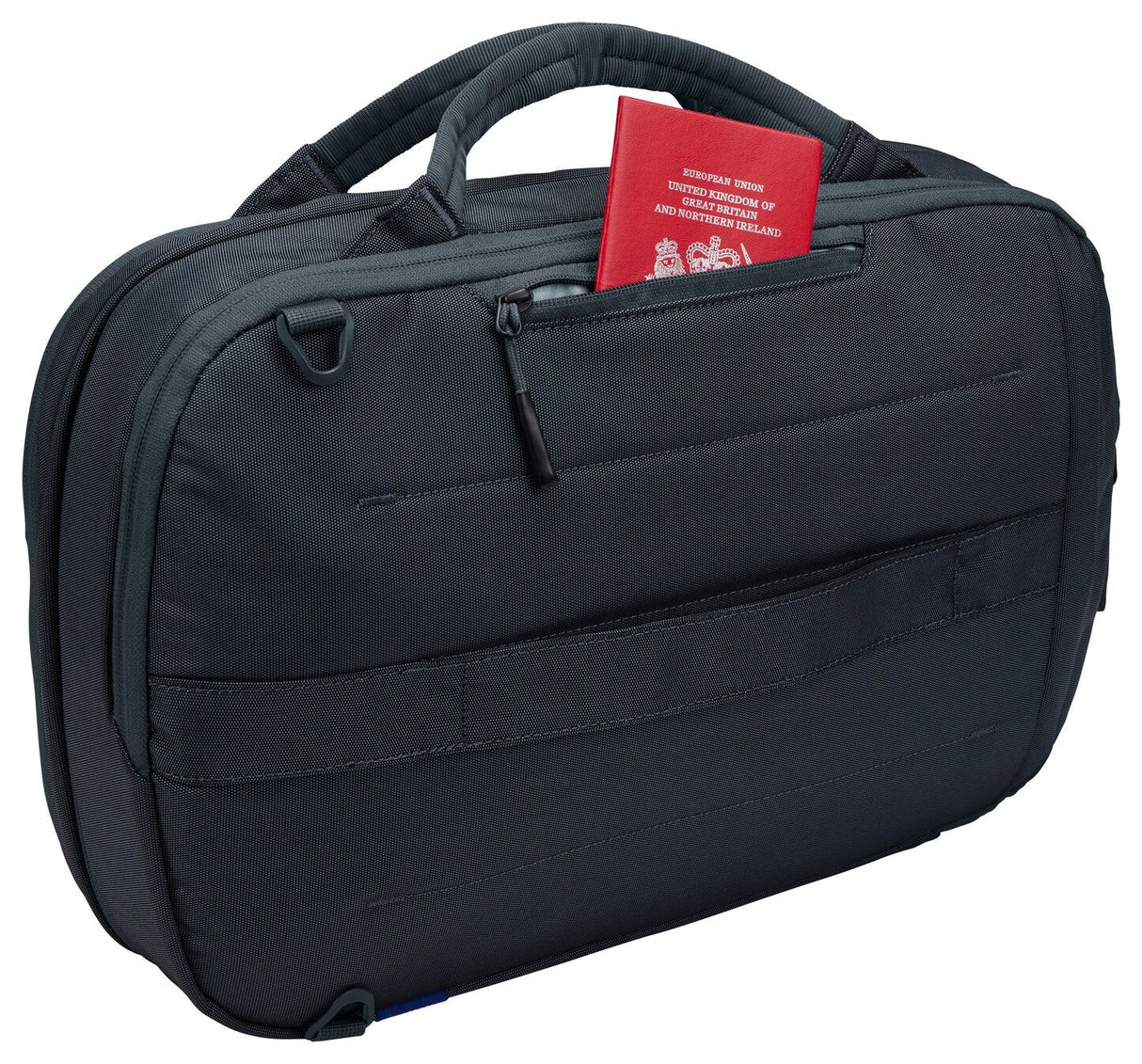 THULE Subterra 15–23L Hybrid Travel Bag Expandable Backpack w/ 16" Laptop Sleeve in Dark Slate