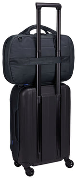 THULE Subterra 15–23L Hybrid Travel Bag Expandable Backpack w/ 16" Laptop Sleeve in Dark Slate