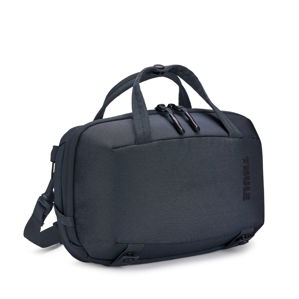 THULE Subterra 5–7L Expandable Crossbody Bag Secure Travel Shoulder Pack in Dark Slate