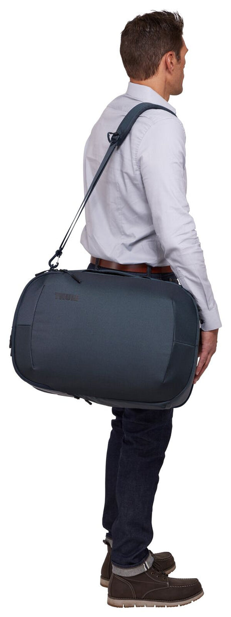 THULE Subterra 40L Airline Approved Carry-On Backpack Duffel w/ Laptop Sleeve in Dark Slate