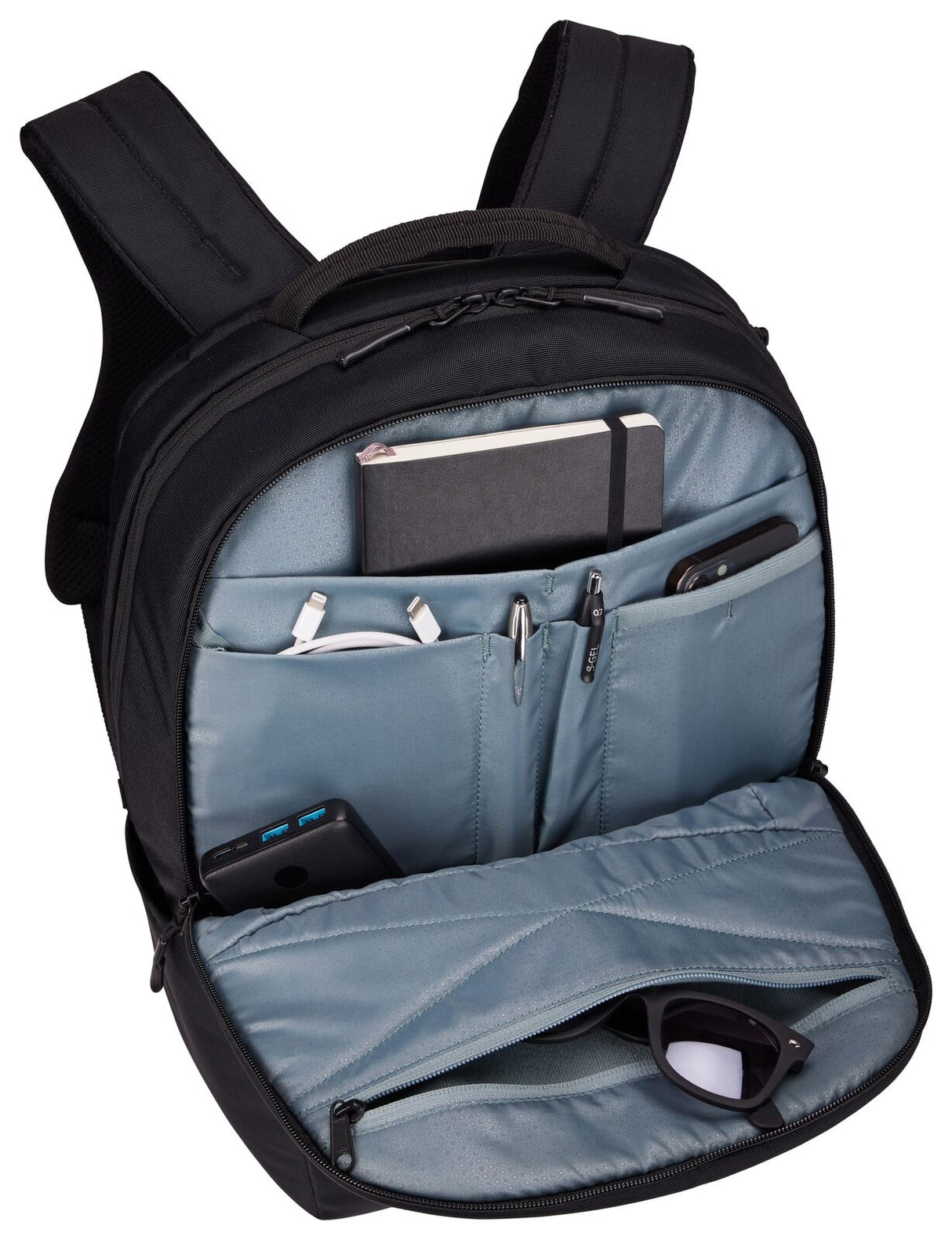 THULE Subterra 27L Backpack 34x22x48cm w/ 16" MacBook Laptop Sleeve in Black