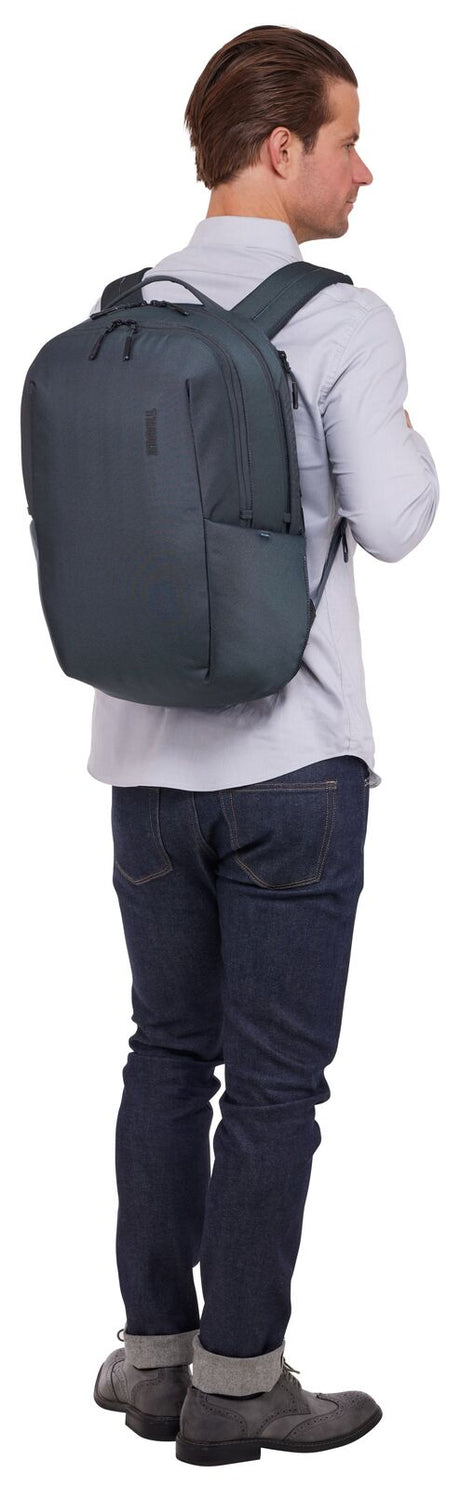 THULE Subterra 27L Backpack 34x22x48cm w/ 16" MacBook Laptop Sleeve in Dark Slate