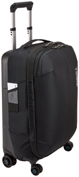 Thule Subterra 55cm/33L Carry On Spinner Suitcase - Black (Travel Wheeled Luggage)