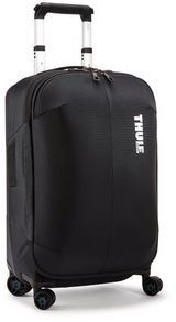 Thule Subterra 55cm/33L Carry On Spinner Suitcase - Black (Travel Wheeled Luggage)