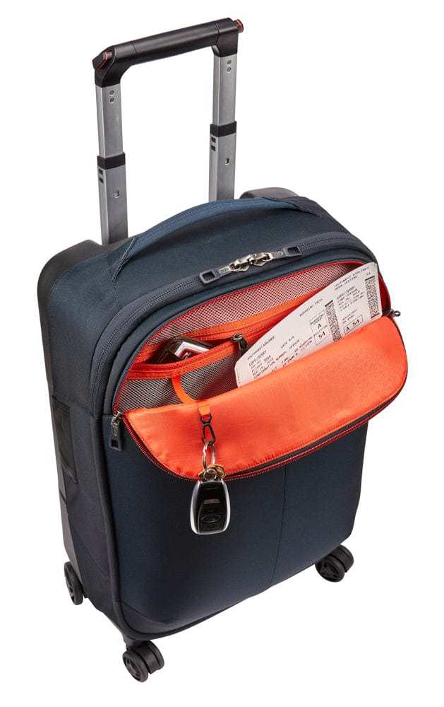 Thule Subterra 55cm/33L Carry On Spinner Suitcase - Mineral Dark Blue (Travel Wheeled Luggage)
