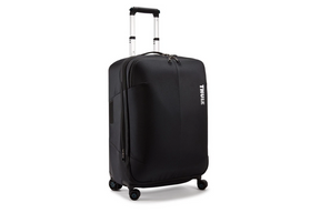 Thule Subterra 63cm/63L Checked Spinner Suitcase - Black (Travel Wheeled Luggage)