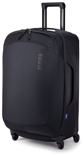 THULE Subterra 65L Checked Spinner Suitcase 68cm 4-Wheel Luggage Bag in Black