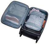 THULE Subterra 65L Checked Spinner Suitcase 68cm 4-Wheel Luggage Bag in Black
