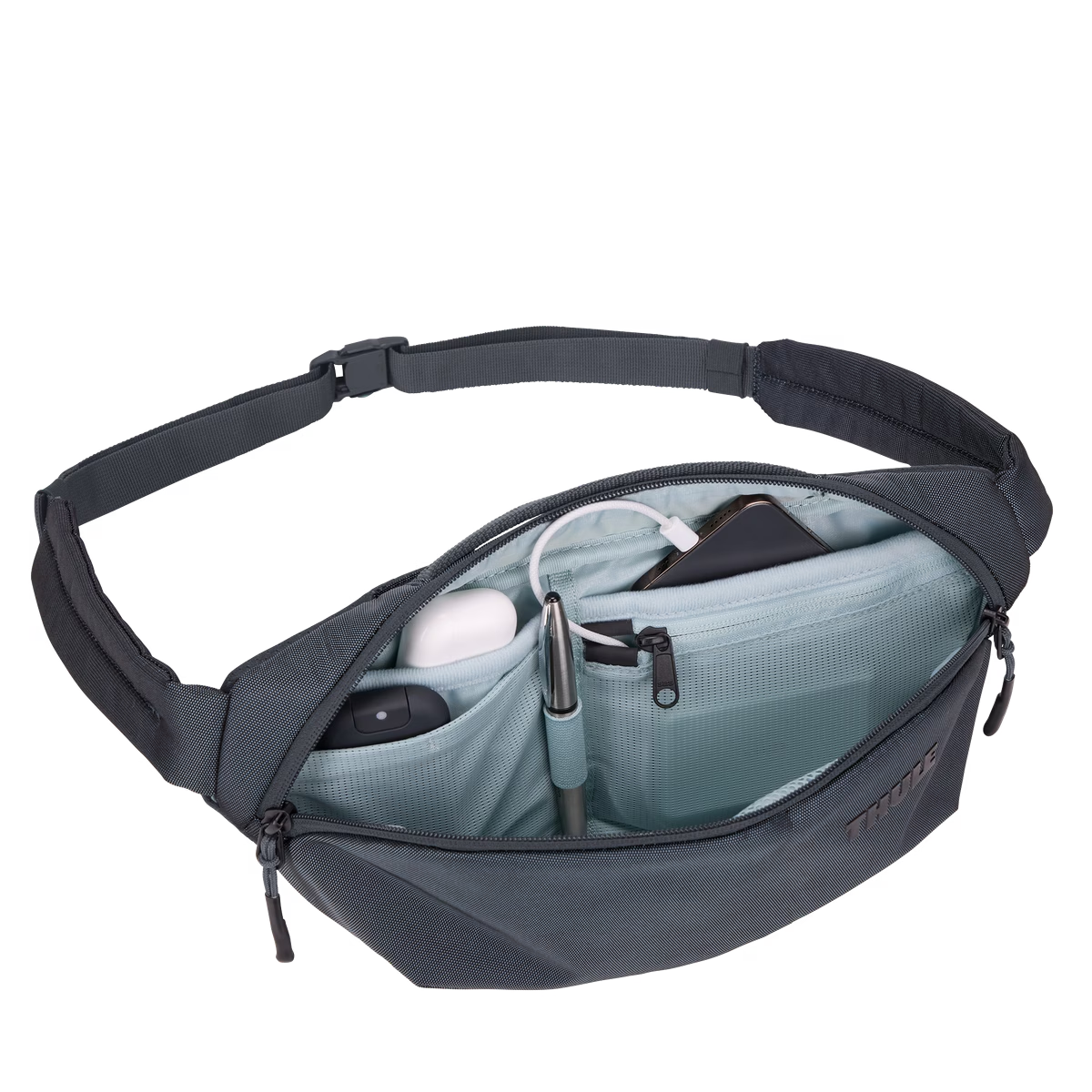 THULE Subterra Travel Sling Bag Hip Pack Crossbody Waistpack in Dark Slate