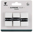 Tretorn Supreme Tour 3 Pack Overgrip Grip Tennis Pickleball Padel in White