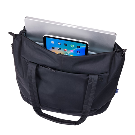 THULE Subterra 22L Tote Bag w/ Laptop Compartment & Water Bottle Pocket in Black