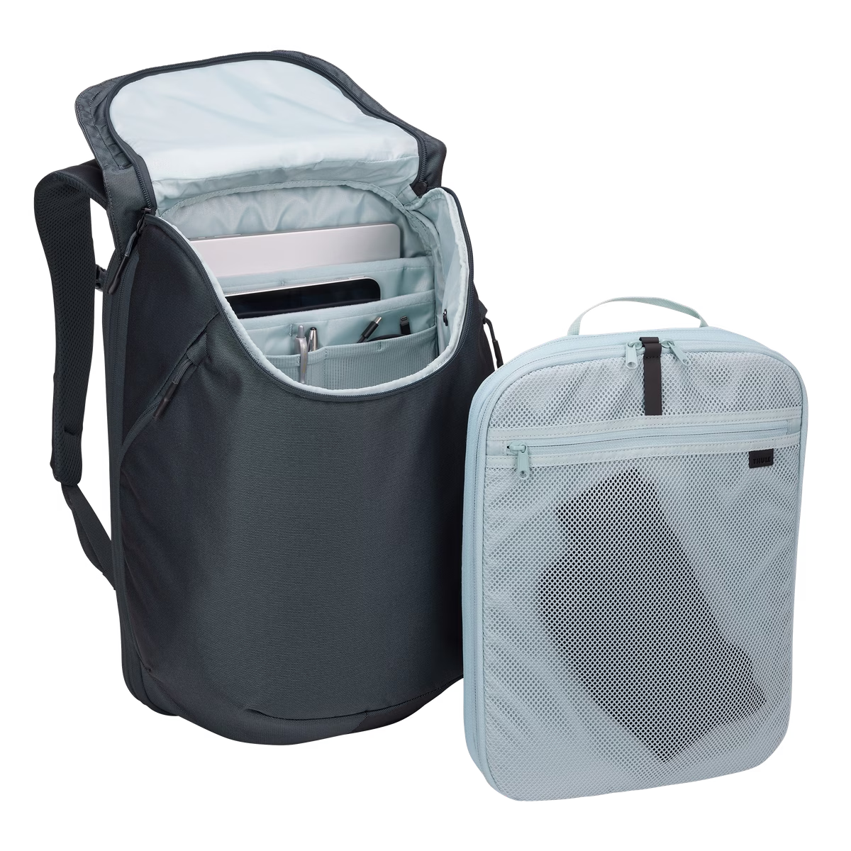 THULE Subterra 26L Travel Expandable Backpack Bag in Dark Slate