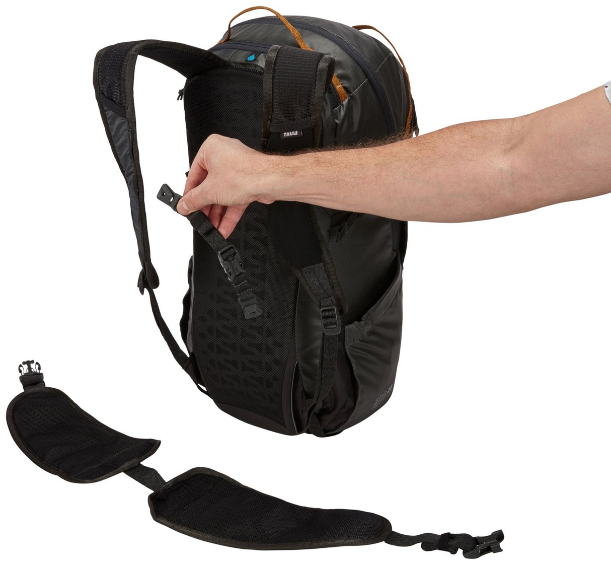 Thule 25L Mens Stir Hiking Backpack - Obsidian Black (Outdoor Rucksack Bag)