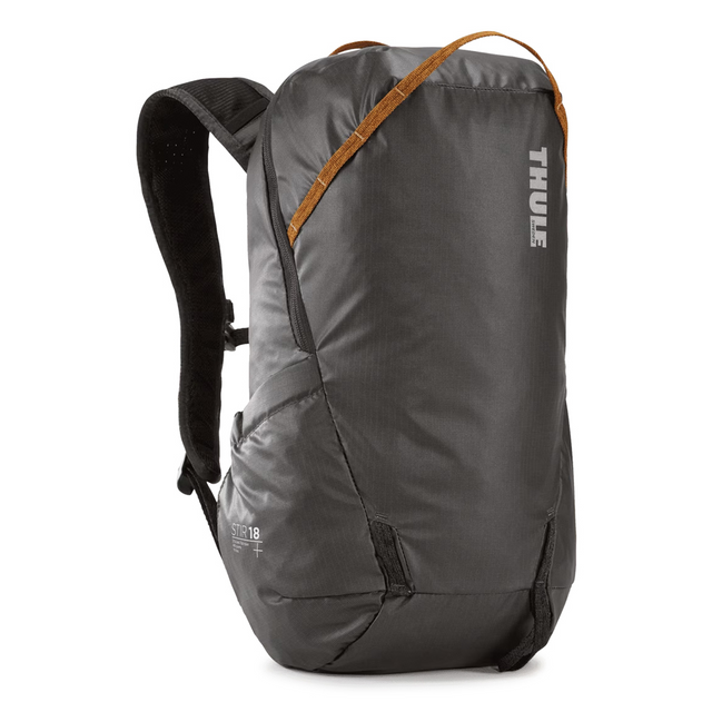 Thule Stir 18L Lightweight Hiking Backpack - Obsidian Grey (Portable Outdoor Bag)