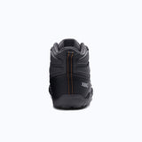 Xero Mens Scrambler Trail Mid Barefoot Hiking Boots - Asphalt/Black (Zero Drop)