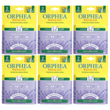 6x Orphea 2pcs Clothes Protector Scented Natural Diffuser Hanger Bulk Pack - Lavender (Closet/Wardrobe)