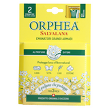 Orphea 2pcs Clothes Protector Flower Scented Natural Diffuser for Closet Wardrobe Hangers
