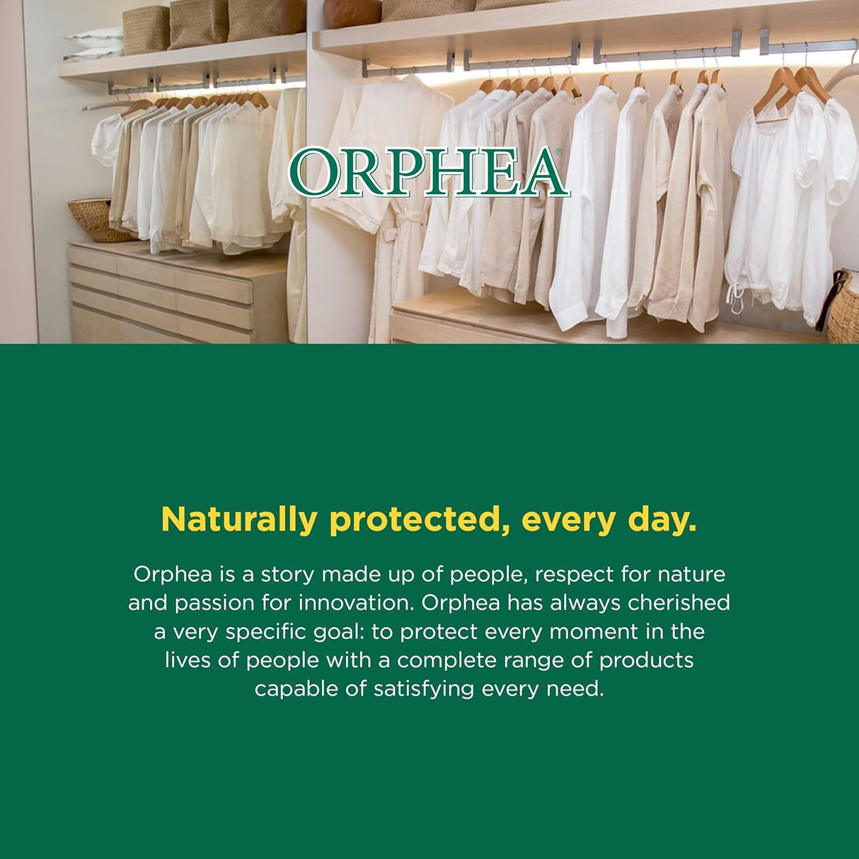 Orphea 12pcs Clothes Protector Virginian Cedarwood Scented Strips for Drawers/Closets