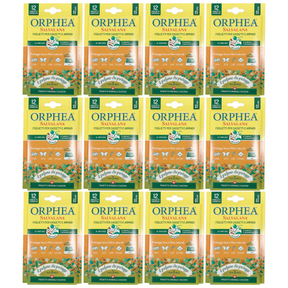 12x Orphea 12pcs Clothes Protector Scented Strips Bulk Pack - Sandalwood & Bergamot (Drawers/Closets)