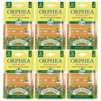 6x Orphea 12pcs Clothes Protector Scented Strips Bulk Pack - Sandalwood & Bergamot (Drawers/Closets)