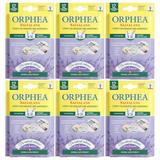 6x Orphea 12pcs Clothes Protector Scented Strips Bulk Pack - Natural Lavender (Drawers/Closets)