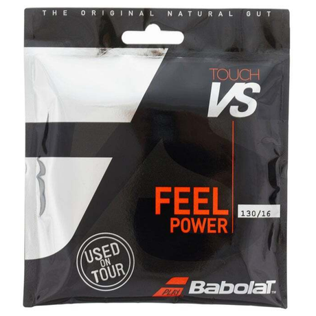 Babolat Touch VS Natural Gut Tennis Racquet Strings 130/16 - 12m (Full Set)